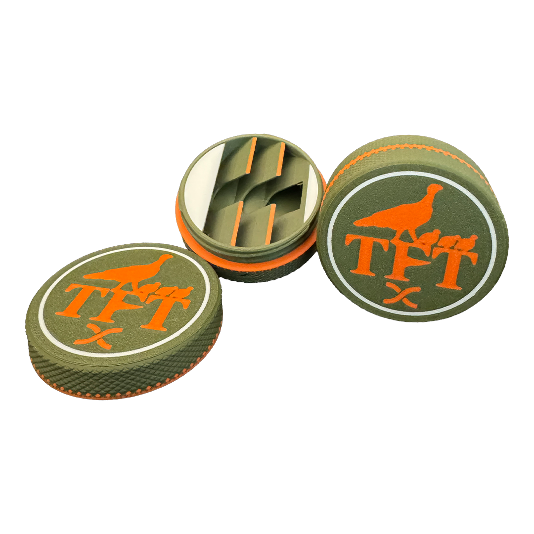 Limited-edition TFT mouth-call puck with The Origins Foundation