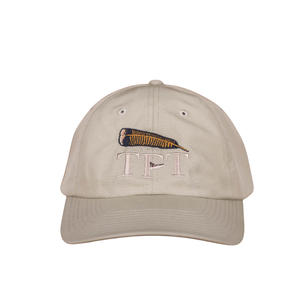 Richardson 220 Relaxed Performance Lite Tan Cap Feather