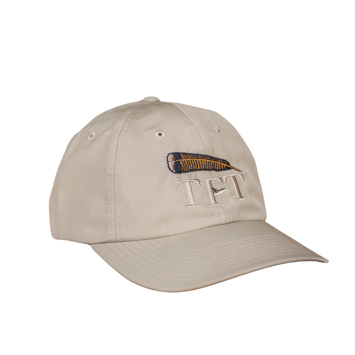 Richardson 220 Relaxed Performance Lite Tan Cap Feather