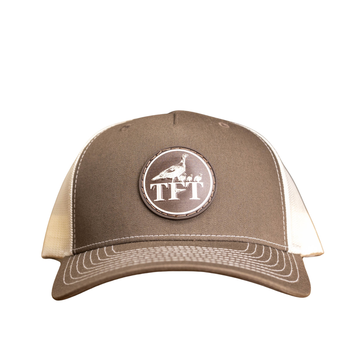 TFT Richardson 112 chocolate chip and birch trucker cap