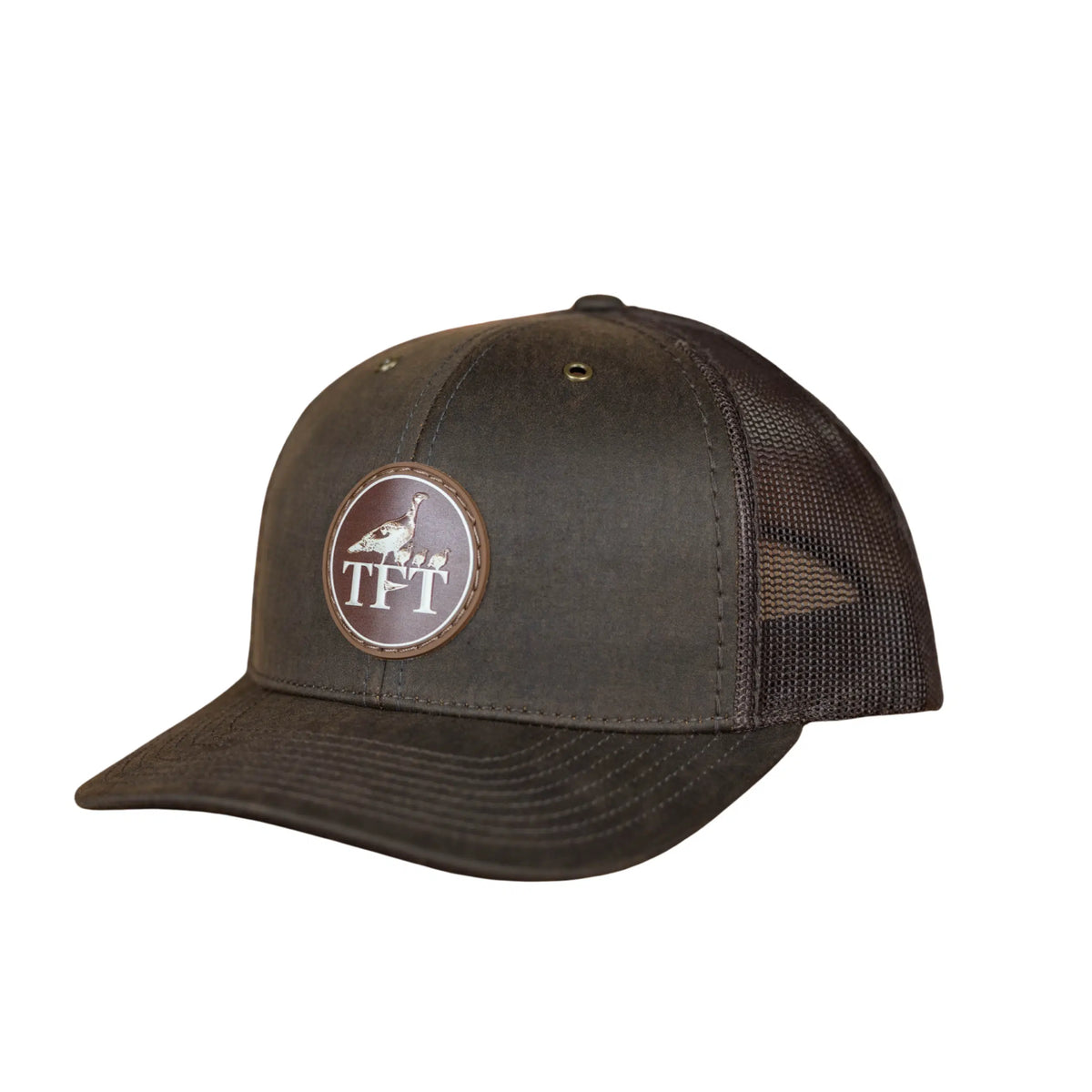 Richardson 112 Waxed Front Trucker Cap