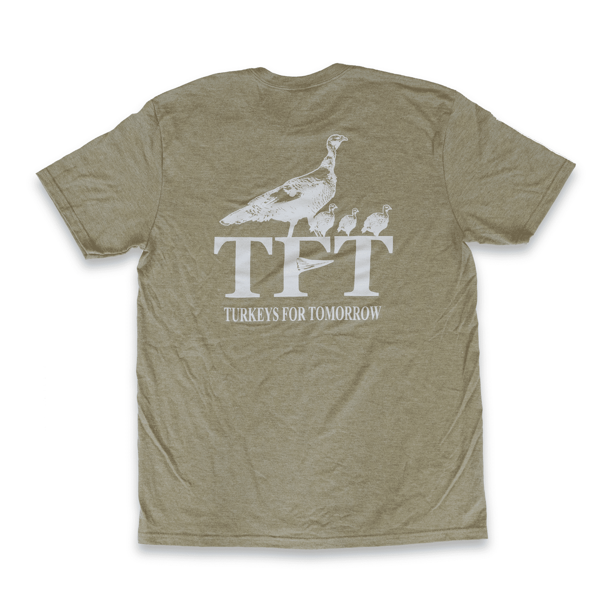TFT Foliage Green Logo Tee