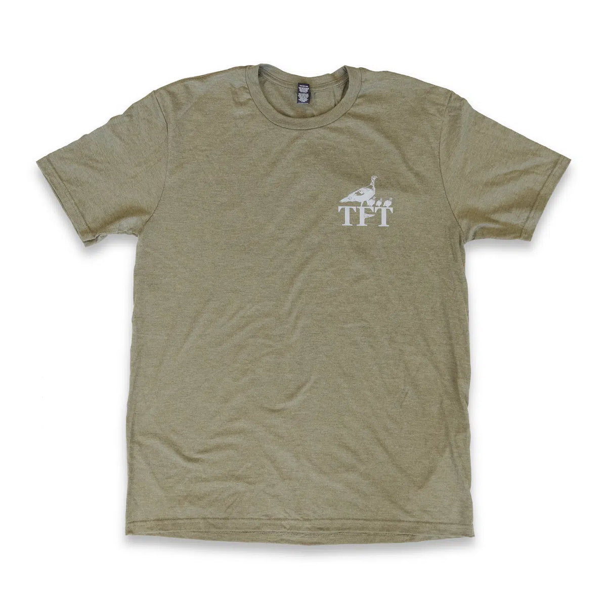 TFT Foliage Green Logo Tee